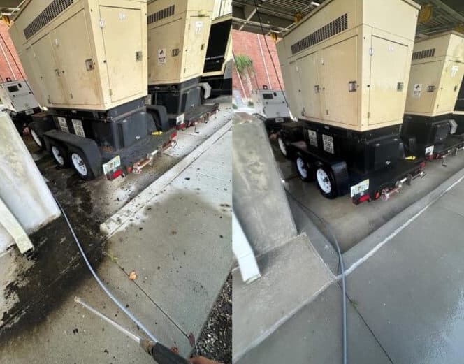 Commercial — before & after