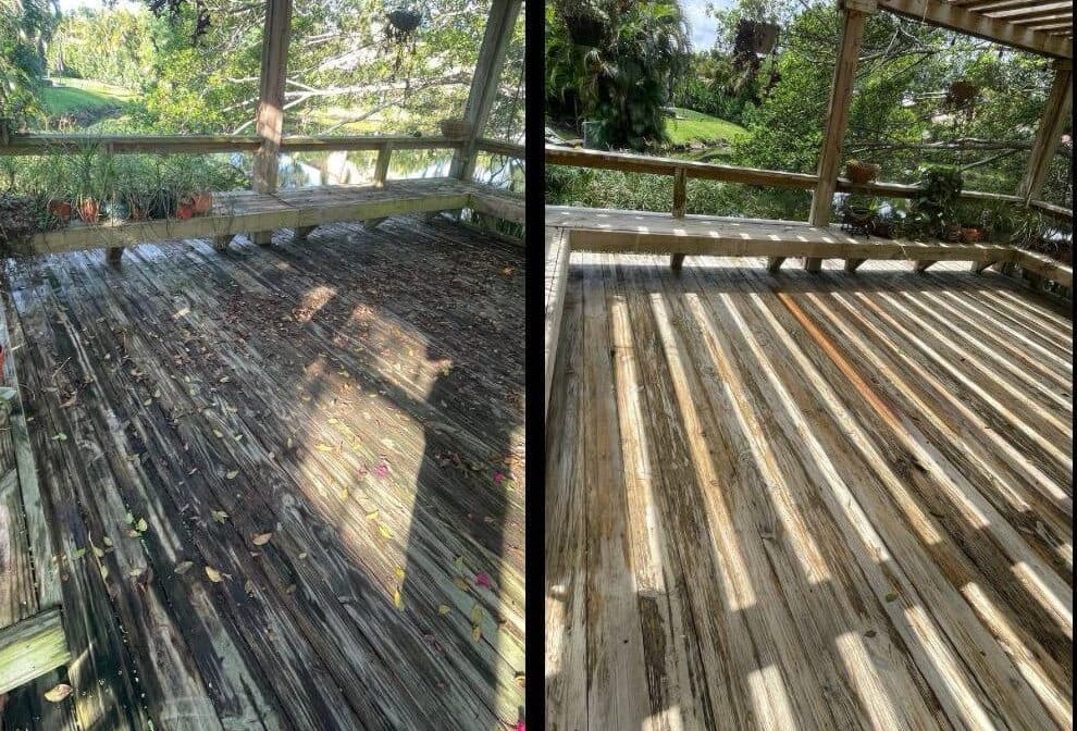 Deck restoration